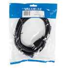 Stroomkabel Italiaanse plug mannelijk - IEC-320-C13 3,00 m zwart