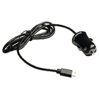 Micro-USB-autolader Micro USB male - 12V autoaansluiting 1,00 m zwart