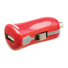 USB-autolader USB A female - 12V-aansluiting rood