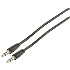 3.5mm stereo audio kabel 1,00 m zwart