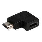 HDMI-adapter HDMI-connector rechts gehoekt - HDMI input zwart