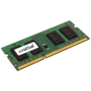 Crucial Laptop geheugen 2 GB DDR3 1333 MHz PC3-10600