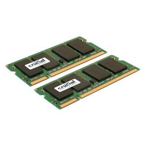Crucial Laptop geheugen 8 GB Kit (2x 4GB) DDR2 667 MHz