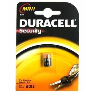 Duracell E11A Alkaline Security batterij Blister 1