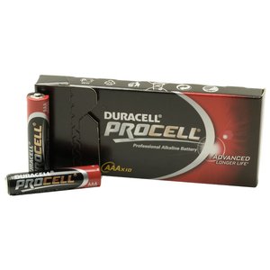 Duracell MN2400 procell AAA Alkaline 10 stuks