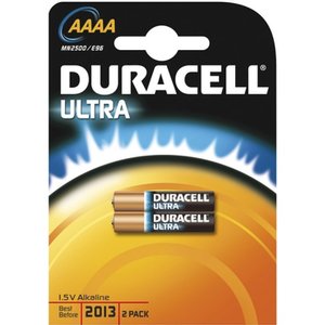 Duracell MX 2500 ultra power AAAA Alkaline Blister 2