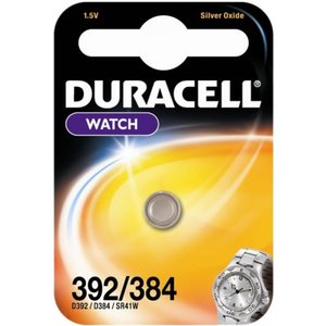 Duracell SR41W Horloge batterij Blister 1