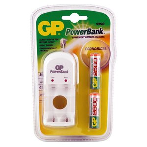 GP Lader Powerbank S350 AA/AAA