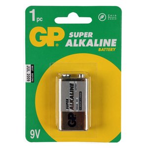 GP Super Alkaline 9V blok blister 1