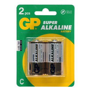 GP Super Alkaline C-cel LR14 Niet Oplaadbaar