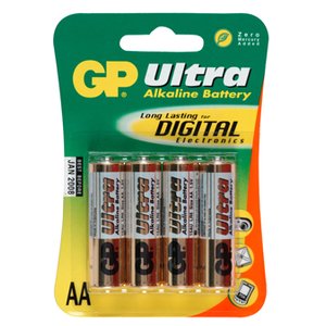 GP Ultra Alkaline AA LR06 Niet Oplaadbaar