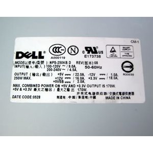 250W Power Supply (Mini ATX) voor Dell computers