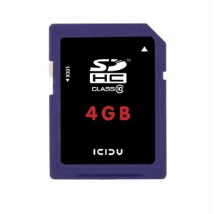 ICIDU SDHC Geheugenkaart 4GB Class 10