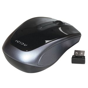 ICIDU Wireless Mini Mouse - Black