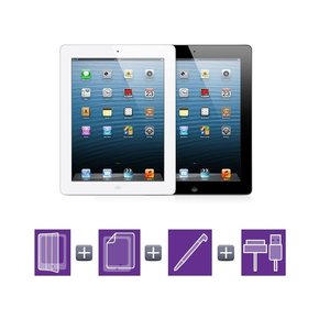 Jibi 4-in-1 Tablet Accessory Kit iPad 2, 3 and 4