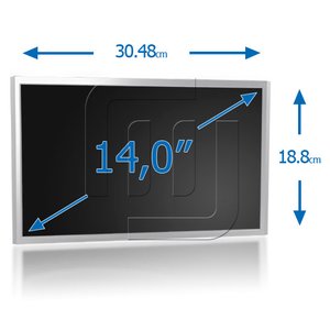 Laptop LCD Scherm 14,0 inch 1280x768 WXGA Glossy Wide