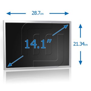 LCD Scherm 14,1 inch 1024x768 XGA Matte Standard (Dell)