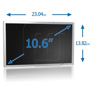 Netbook LCD Scherm 10,6 inch 1280x768 WXGA Matte Wide