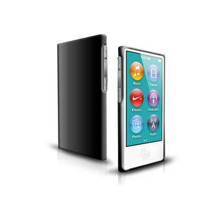 SBS Aero case in TPU for iPod Nano 7 black color voor iPod Nano 7