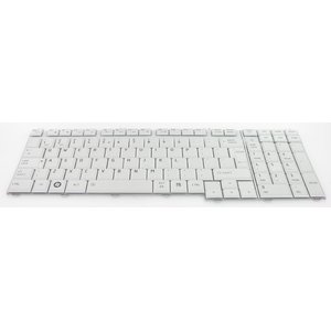 Toshiba Laptop Toetsenbord US (zilver/wit)