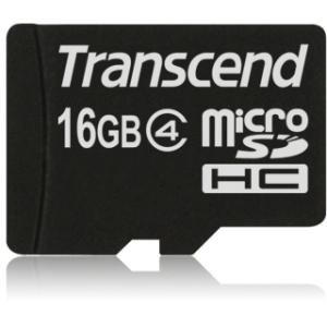 Transcend Micro SDHC Geheugenkaart 16 GB Class 4