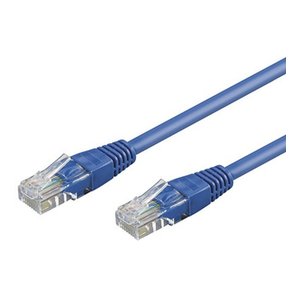 UTP Cat 6 netwerk kabel 3m Blauw