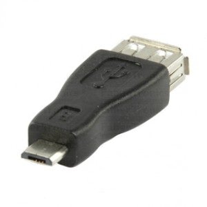 Valueline USB Micro B - USB A Female adapter