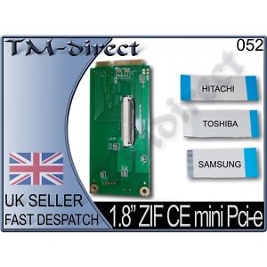ZIF SSD to Mini PCI-e Adapter voor Asus PC 901 900A